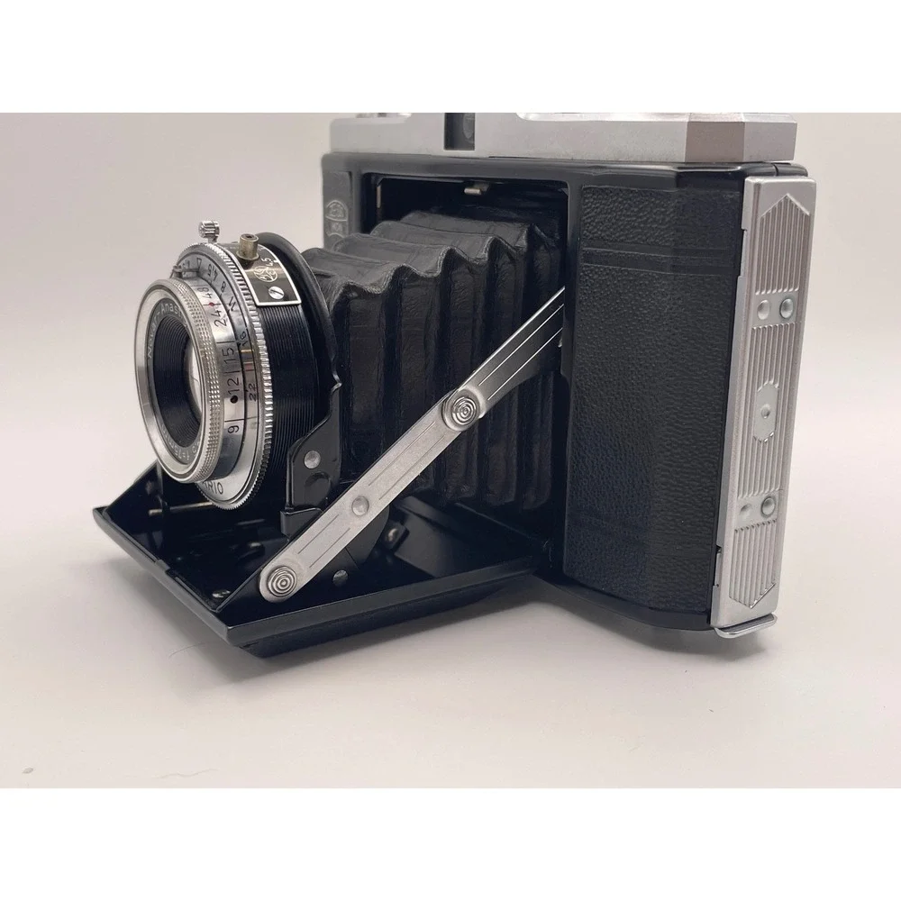 Zeiss Ikon Nettar 517/16 6x6 Medium Format Folding Camera Novar 75mm f/4.5 Vario